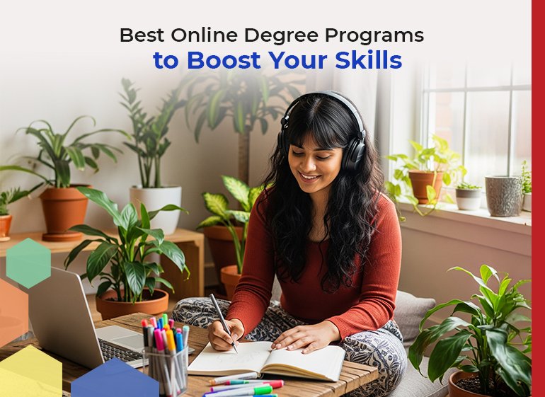 Online degree programs in India​