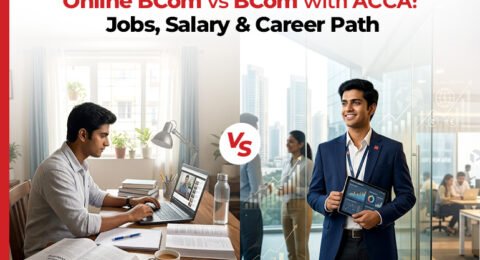 Online B.Com vs B.Com with ACCA